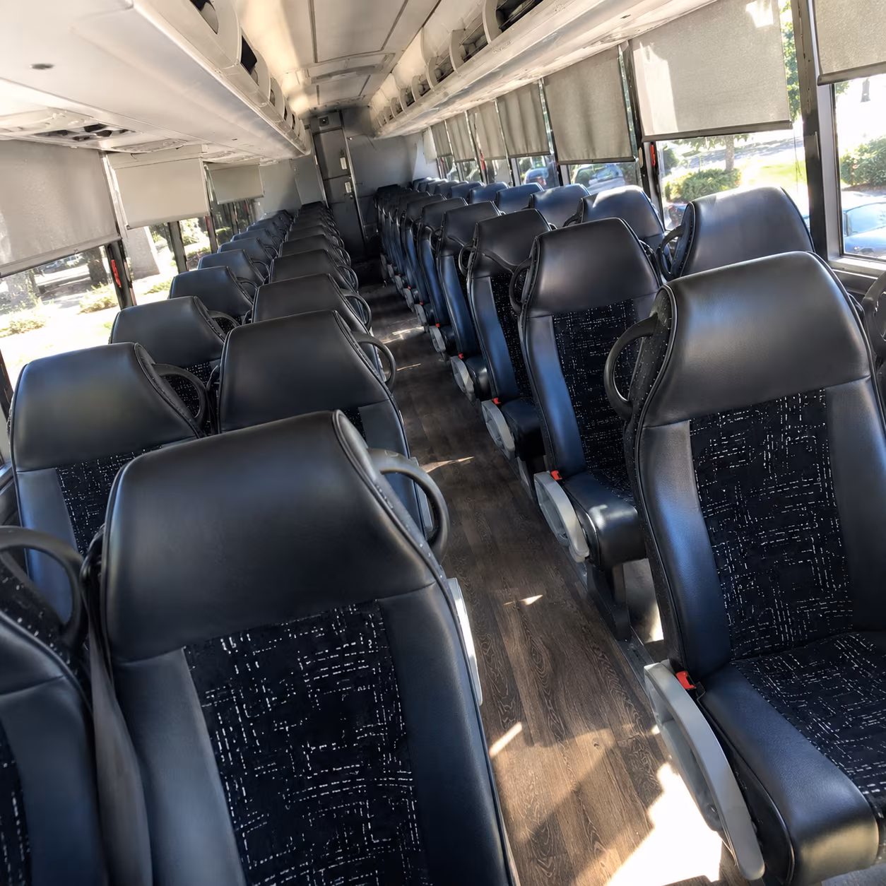 reno charter bus interior gallery