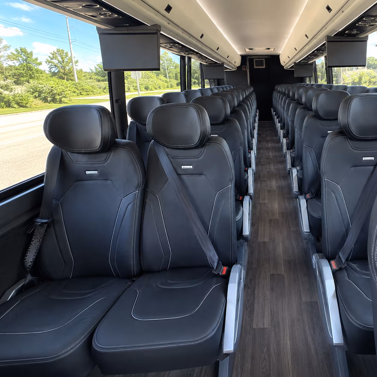 reno charter bus services interior