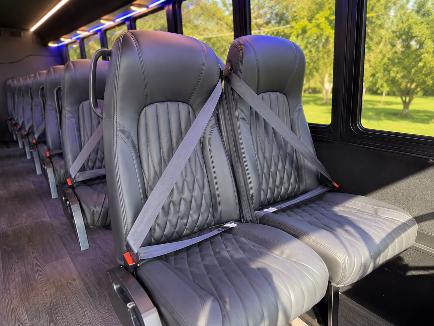 reno corporate event transportation onboard seating